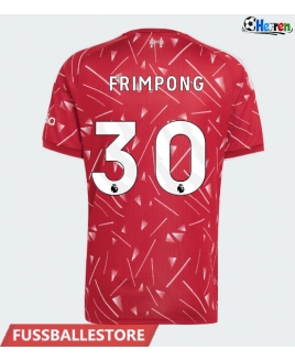Günstige Liverpool Jeremie Frimpong #30 Heimtrikot 2026-27 Kurzarm